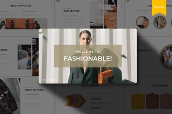 Fashionable | Google Slide Template