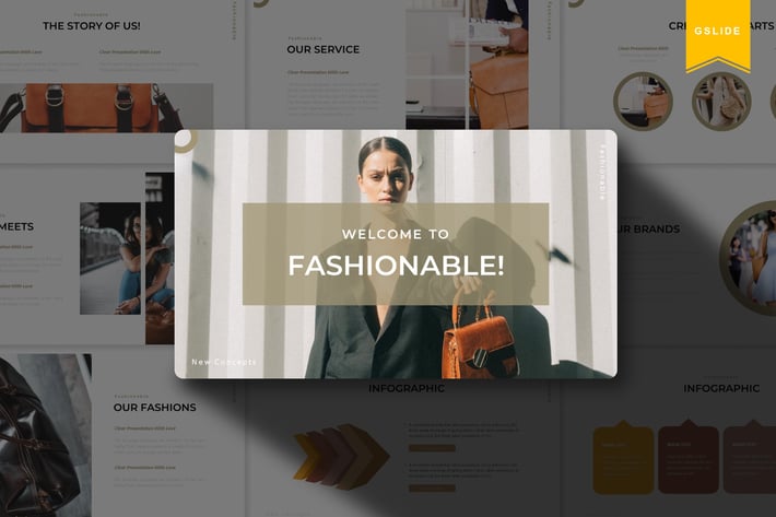 Fashionable | Google Slide Template