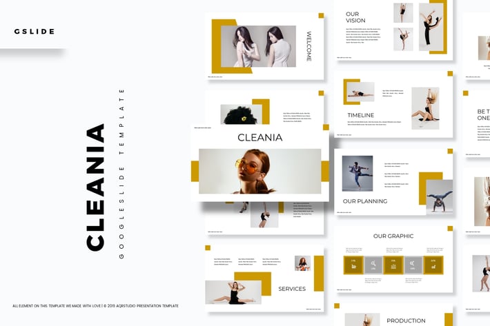 Cleania - Google Slides Template