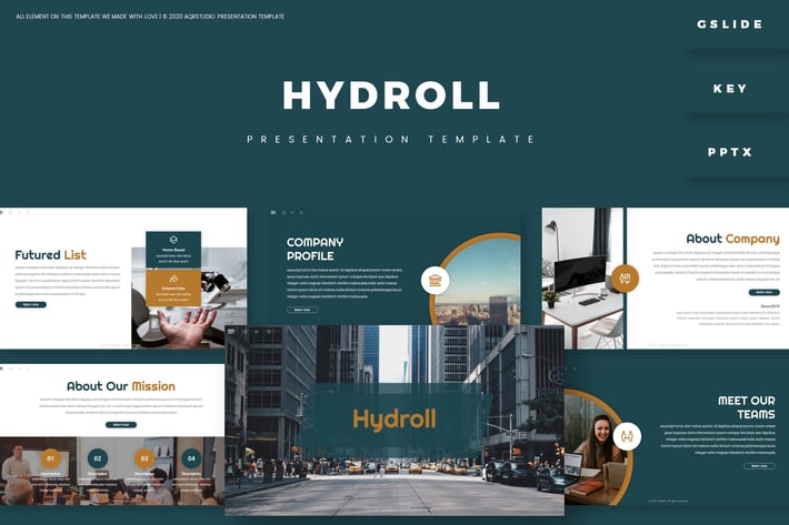 Hydroll - Presentation Template