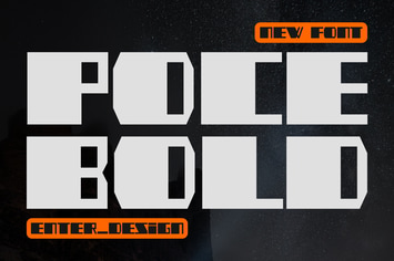 Poce Bold Font