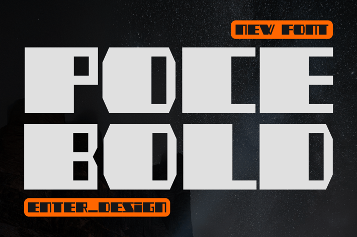 Poce Bold Font