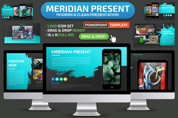 Meridian Powerpoint Presentation Template