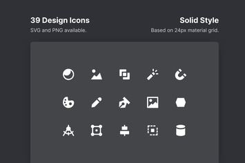 Design Icons - Solid Style
