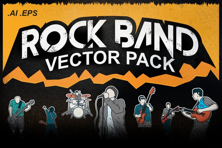 Rock Band Vector Pack