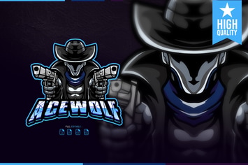 Ace Wolf Esport Logo