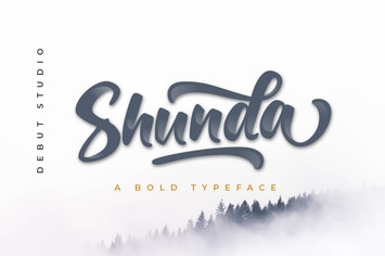 Shunda Typeface