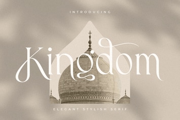 Kingdom - Elegant Stylish Serif