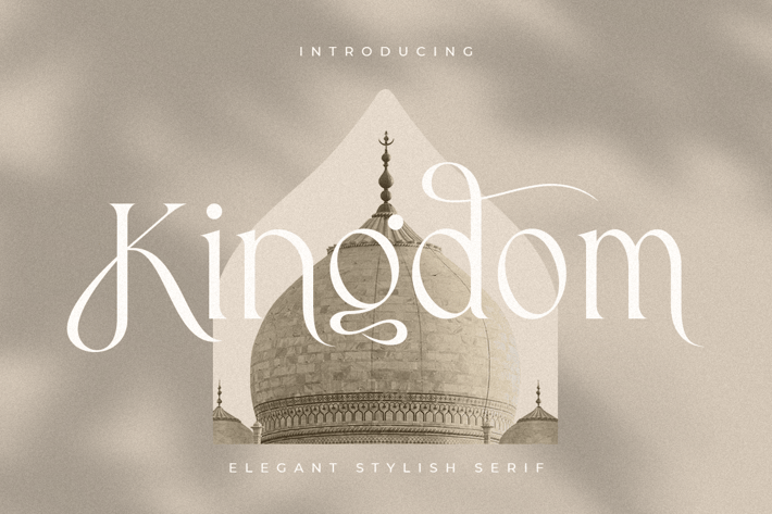 Kingdom - Elegant Stylish Serif