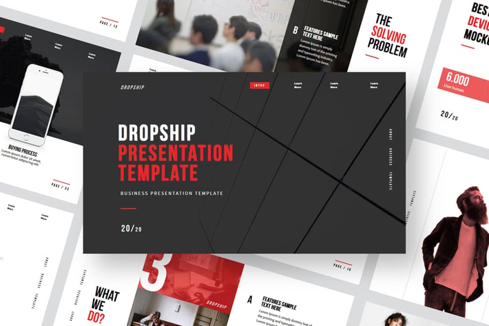 Dropship - Powerpoint Template