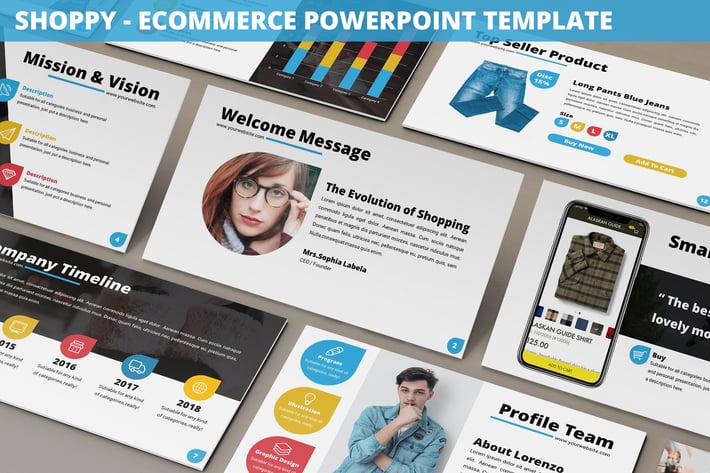 Shoppy - Ecommerce Powerpoint Template