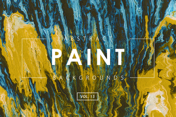 Abstract Paint Backgrounds Vol. 13