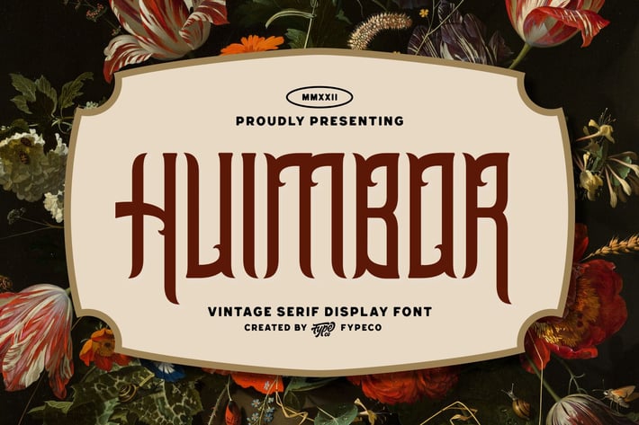 Huimbor - Medieval Display Font