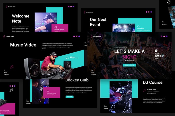 DJ Disc Jockey Keynote Presentation