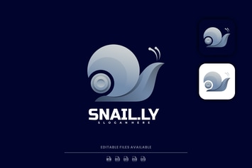 Snail Gradient Logo