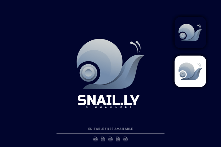 Snail Gradient Logo