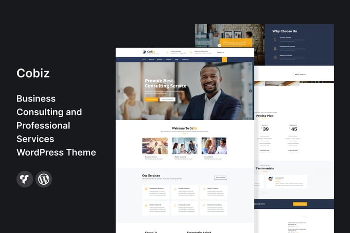 Cobiz -Business Consulting WordPress Theme