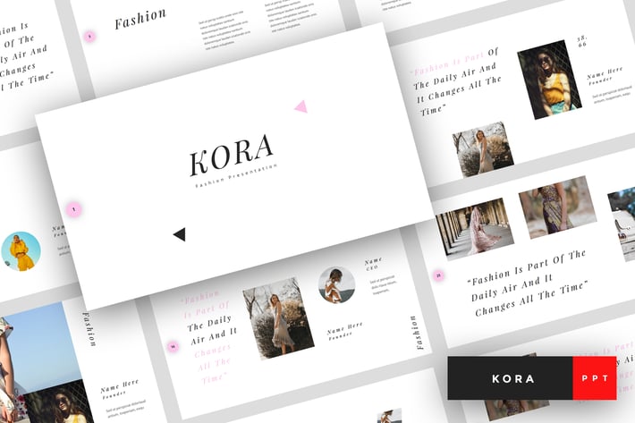 Kora - Fashion PowerPoint Template