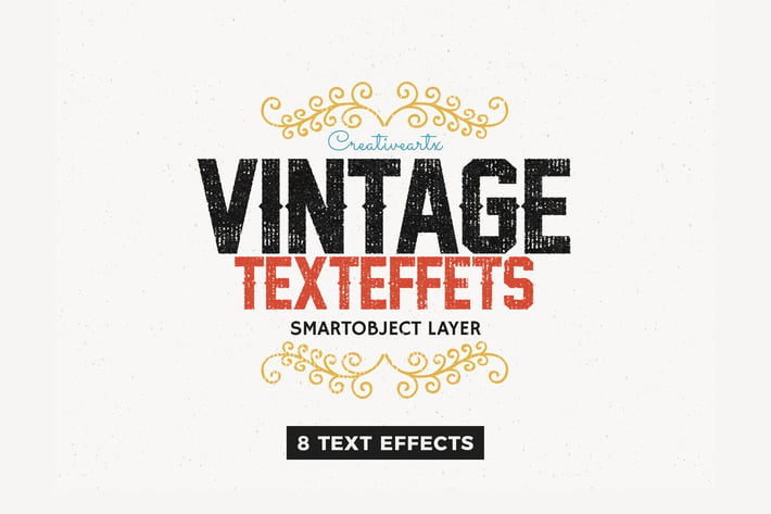 Letterpress Vintage Text Effects 2