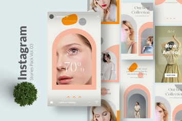 Instagram Stories Pack Vol. 03 - Keynote