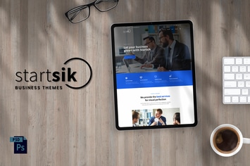 Startsik - Business & Consulting PSD Themes