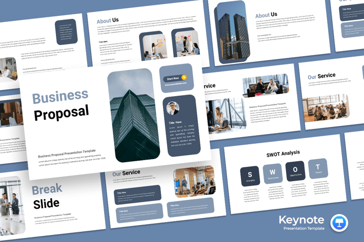 Business Proposal - Keynote Template