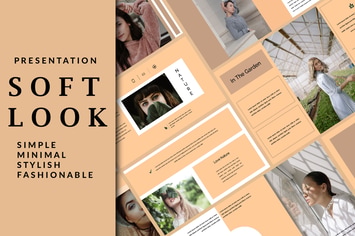 Soft Look Stylish - Minimal Powerpoint Template