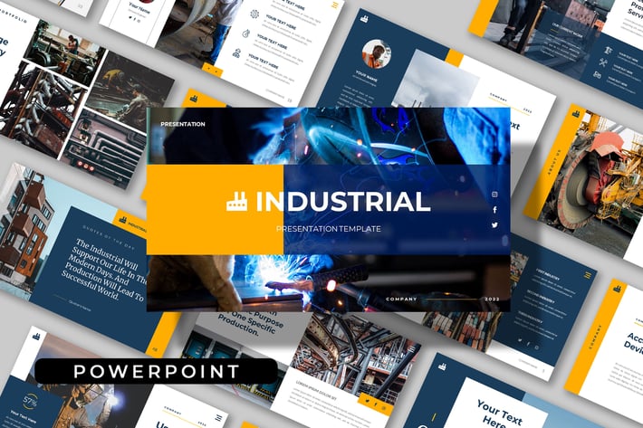 INDUSTRIAL - Factory Business Powerpoint