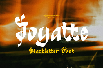 Joyatte Blackletter