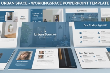 Urban Space - Workingspace Powerpoint Template
