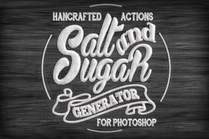 Salt and Sugar Generator - Photoshop Actions