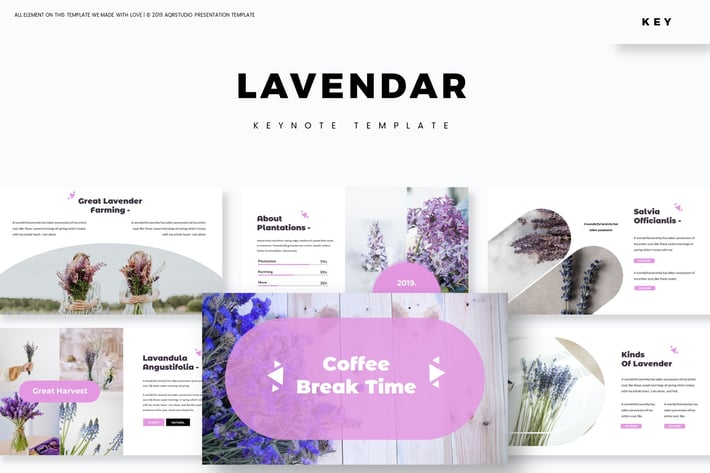 Lavendar - Keynote Template