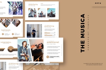 The Musica - Powerpoint Template