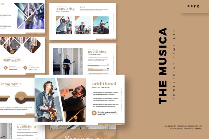 The Musica - Powerpoint Template
