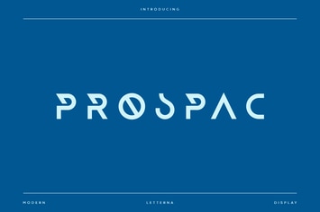 Prospac - Modern Futuristic Font