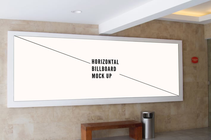 Horizontal Billboard Mock Up Vol 3