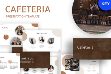 Cafetaria - Restaurant Keynote Template