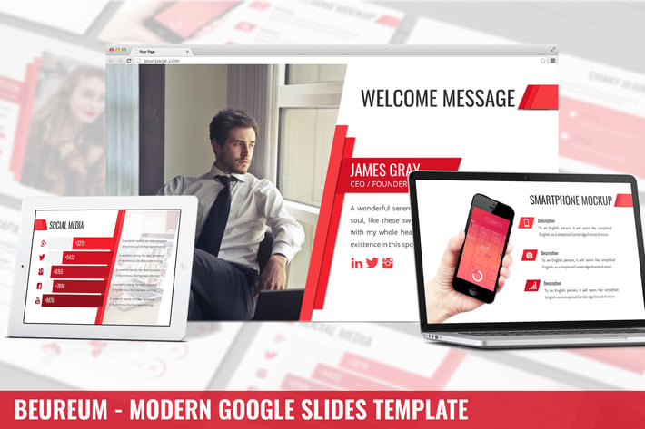 Beaureum - Modern Google Slides Template