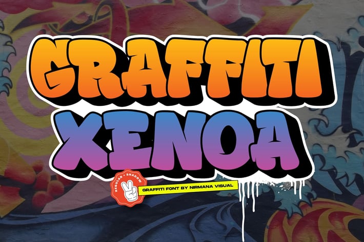 Graffiti Xenoa - Graffiti Font