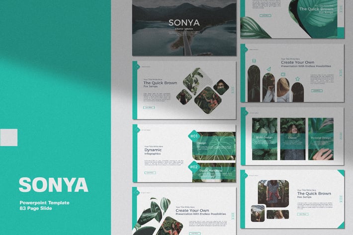 Sonya Business Creative Template