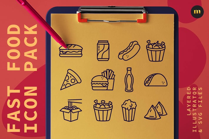 Fast Food icon pack - vol. 1