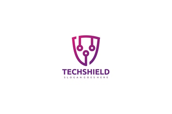 Tech Shield Logo