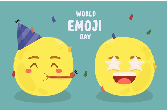 World Emoji Day Illustration