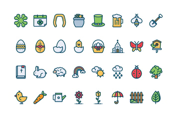32 Spring icons