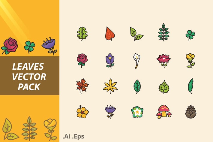 LEAVES  VECTOR PACK