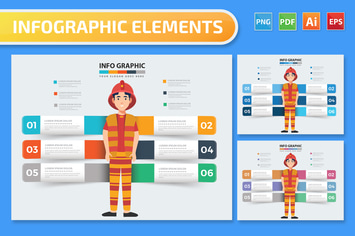 Fireman Infographics