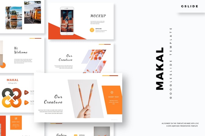 Makal - Google Slide Template