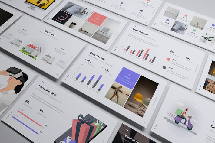 DONNE - Colored & Creative Template (PPTX)