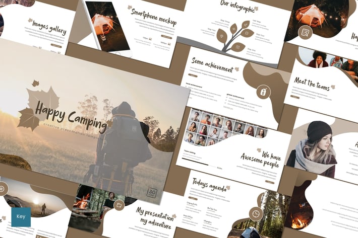 Happy Camping - Keynote Template