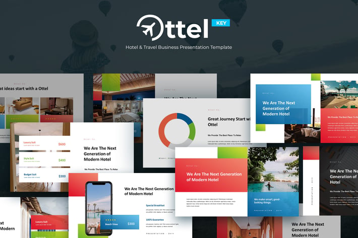 OTTEL - Travel & Hospitality Keynote Template
